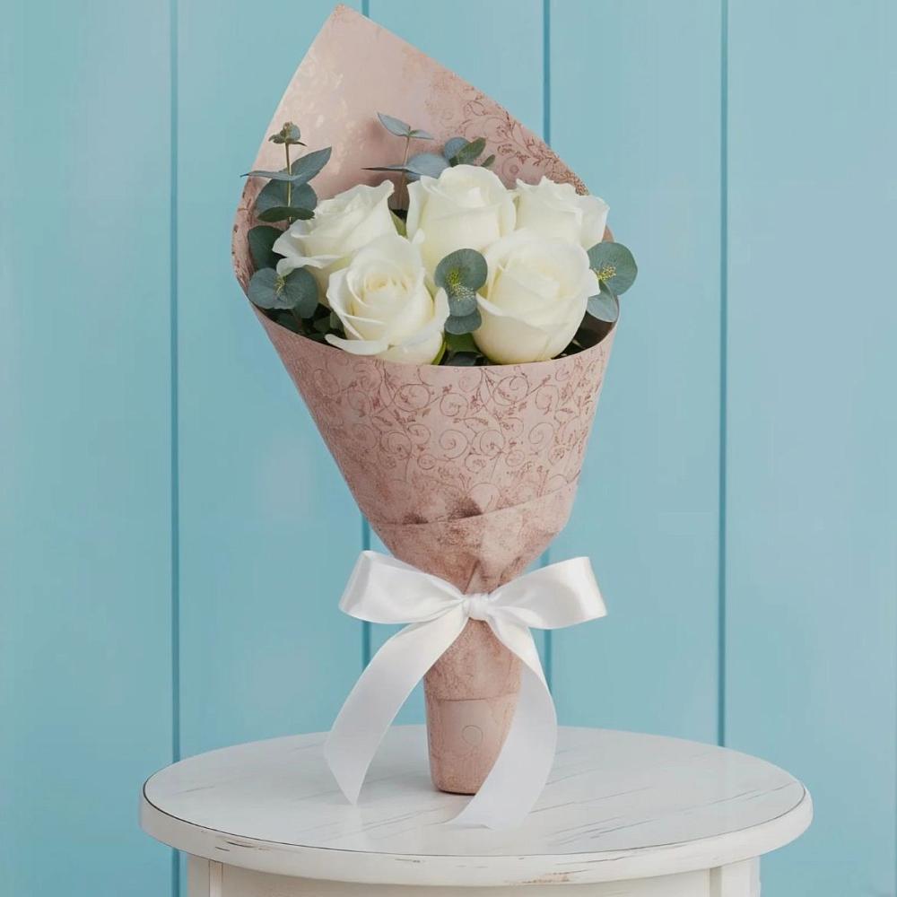 Букет цветов из: Розы в Поповке