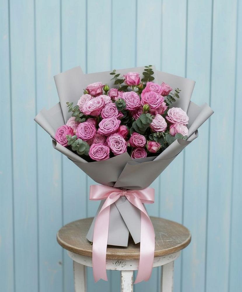 Букет цветов из: Розы в Поповке