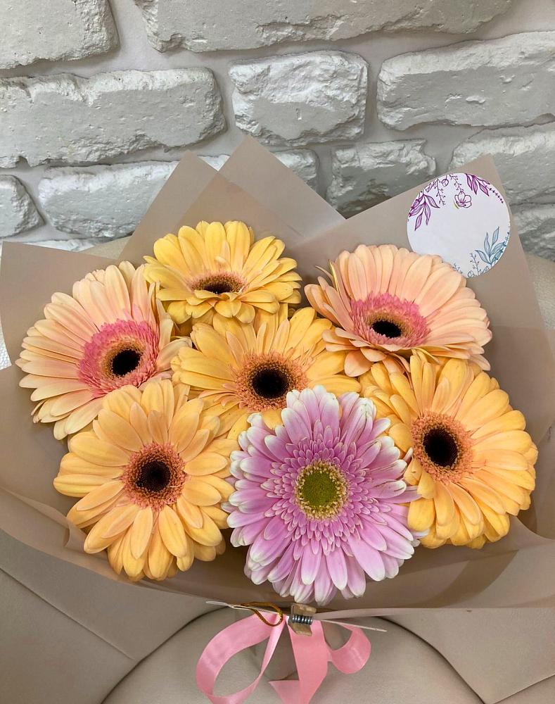 Букет цветов из: Герберы в Поповке