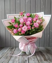 Букет Розовый кустик в Поповке
