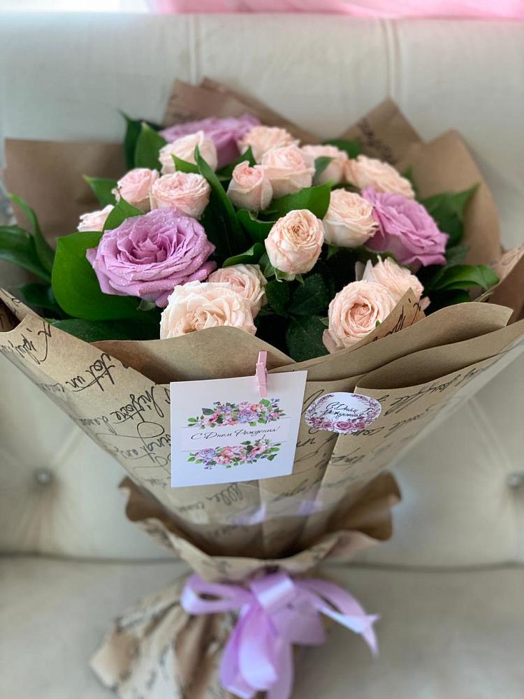 Букет цветов из: Розы в Поповке