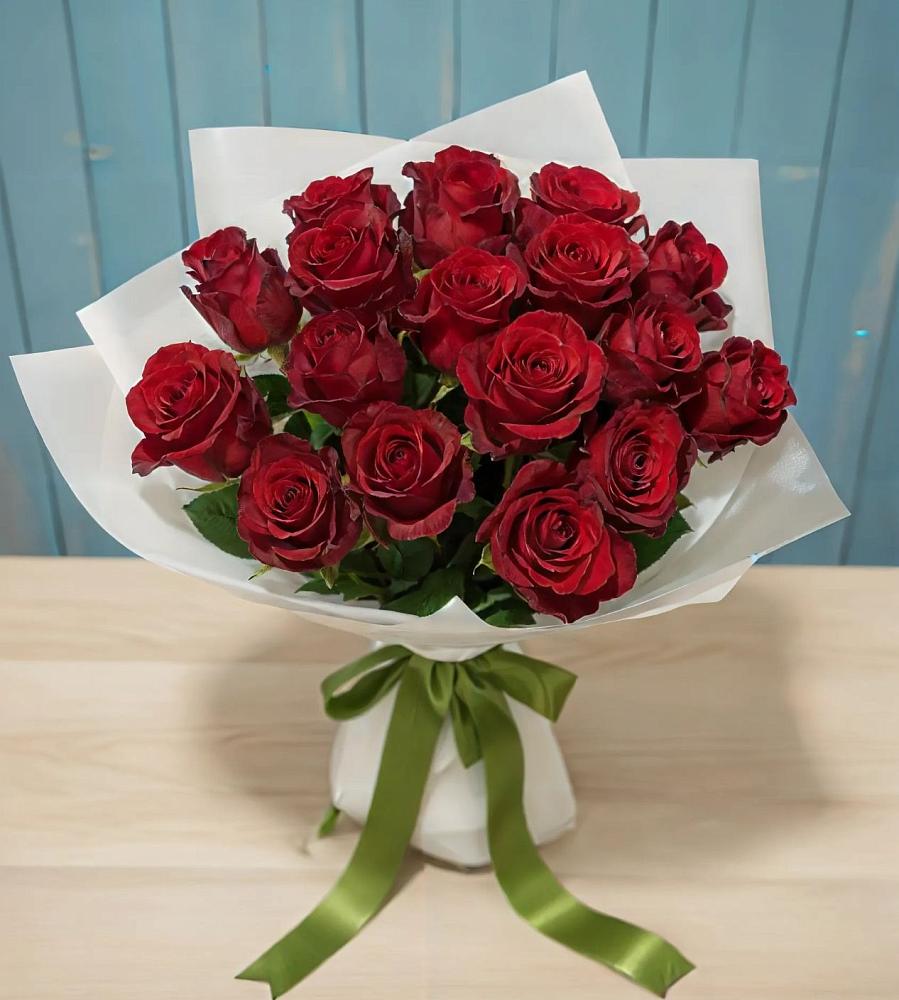 Букет Красные розы в Поповке