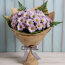 Букет цветов из:  Хризантемы в Поповке