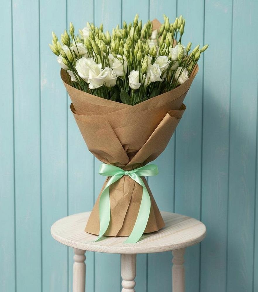 Букет цветов из: Лизиантусы в Поповке