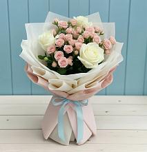 Букет цветов из:  Розы #REPLACE_PRED# Поповке