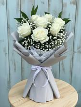 Букет цветов из:  Розы #REPLACE_PRED# Поповке