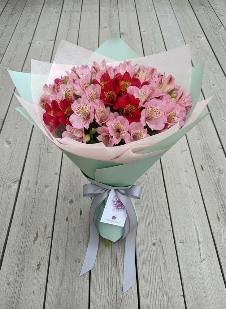 Букет цветов из: Альстромерии в Поповке