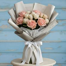 Букет цветов из:  Розы в Поповке