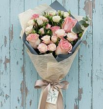 Букет цветов из:  Розы в Поповке