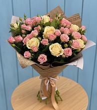 Букет цветов из:  Розы в Поповке
