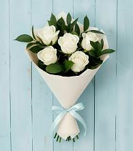 Букет цветов из:  Розы в Поповке