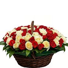 Премиум букет из: Розы #REPLACE_PRED# Поповке