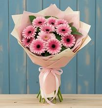 Букет цветов из:  Герберы в Поповке