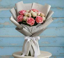 Букет цветов из:  Розы #REPLACE_PRED# Поповке