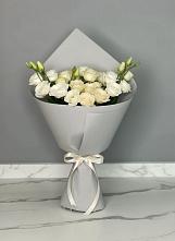 Букет цветов из:  Розы и Лизиантусы #REPLACE_PRED# Поповке