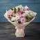 Букет цветов из: Хризантемы, Альстромерии и Розы в Поповке